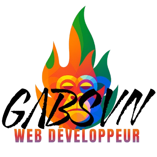 Logo - GΛBSVN Web Developer – noir - 2026 mascotte GΛBSVN)