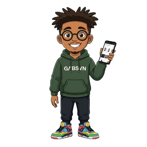 Mascotte GΛBSVN créant une boutique WooCommerce premium à Genève