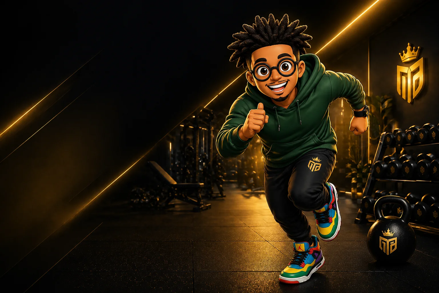 Site coach fitness premium créé par GΛBSVN à Genève
